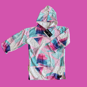 CANDY SKIES HOODED TOWEL