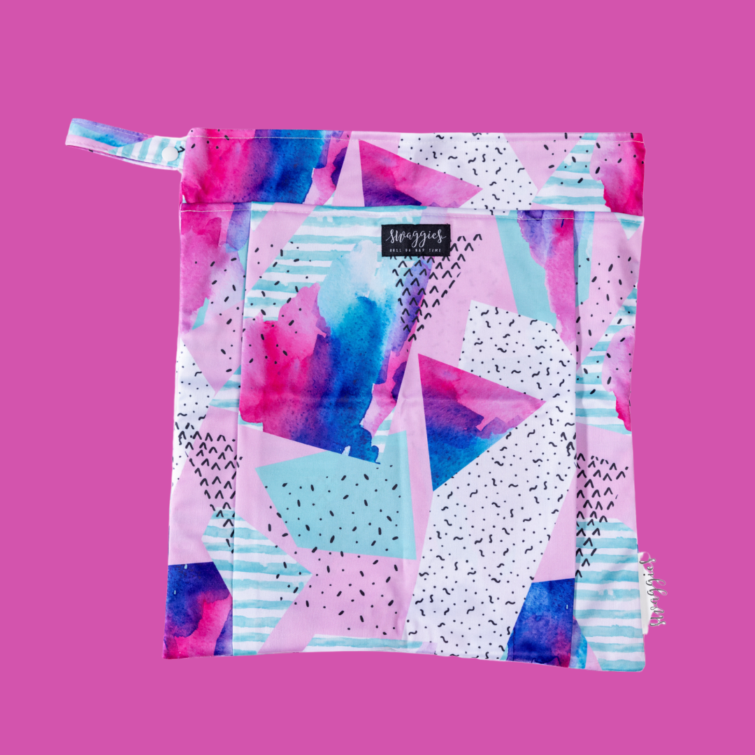 Candy Skies dual pocket wetbag
