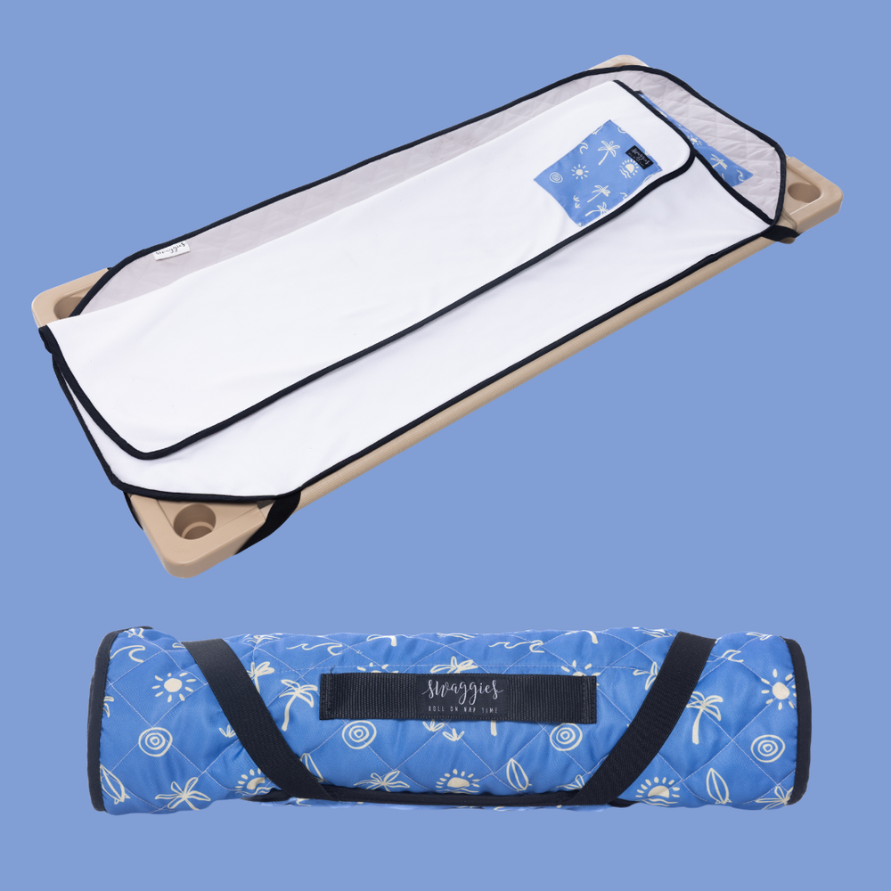 TIDE BREAK DAYCARE BEDDING SWAGGIE