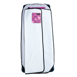 FACTORY SECONDS: CORA CORAL DAYCARE BEDDING SWAGGIE