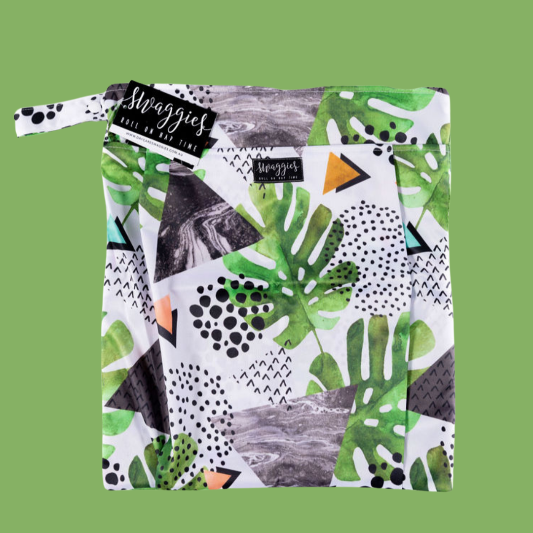 Koko Jungle dual pocket wetbag