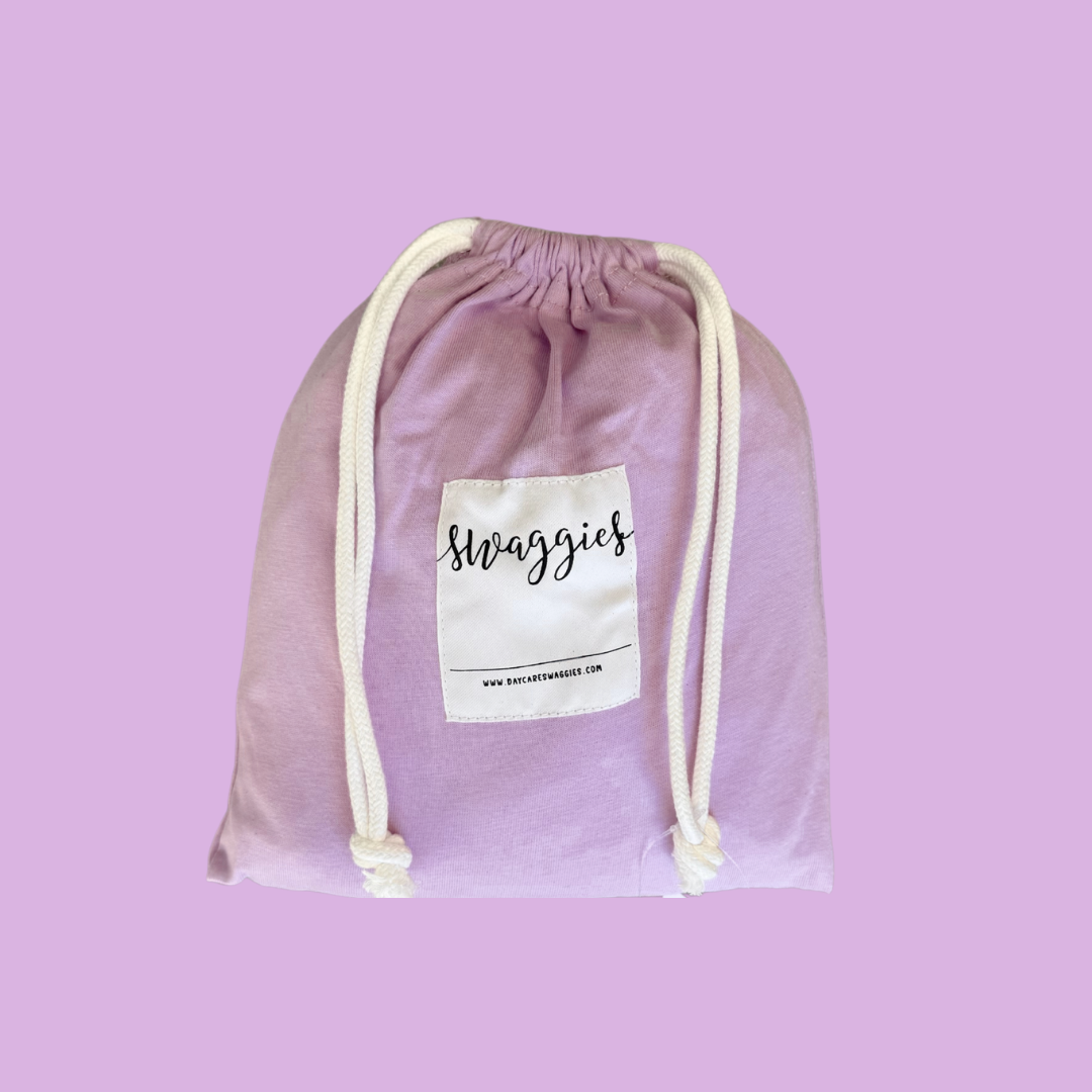 Candy Floss jersey cotton daycare compact cot sheet