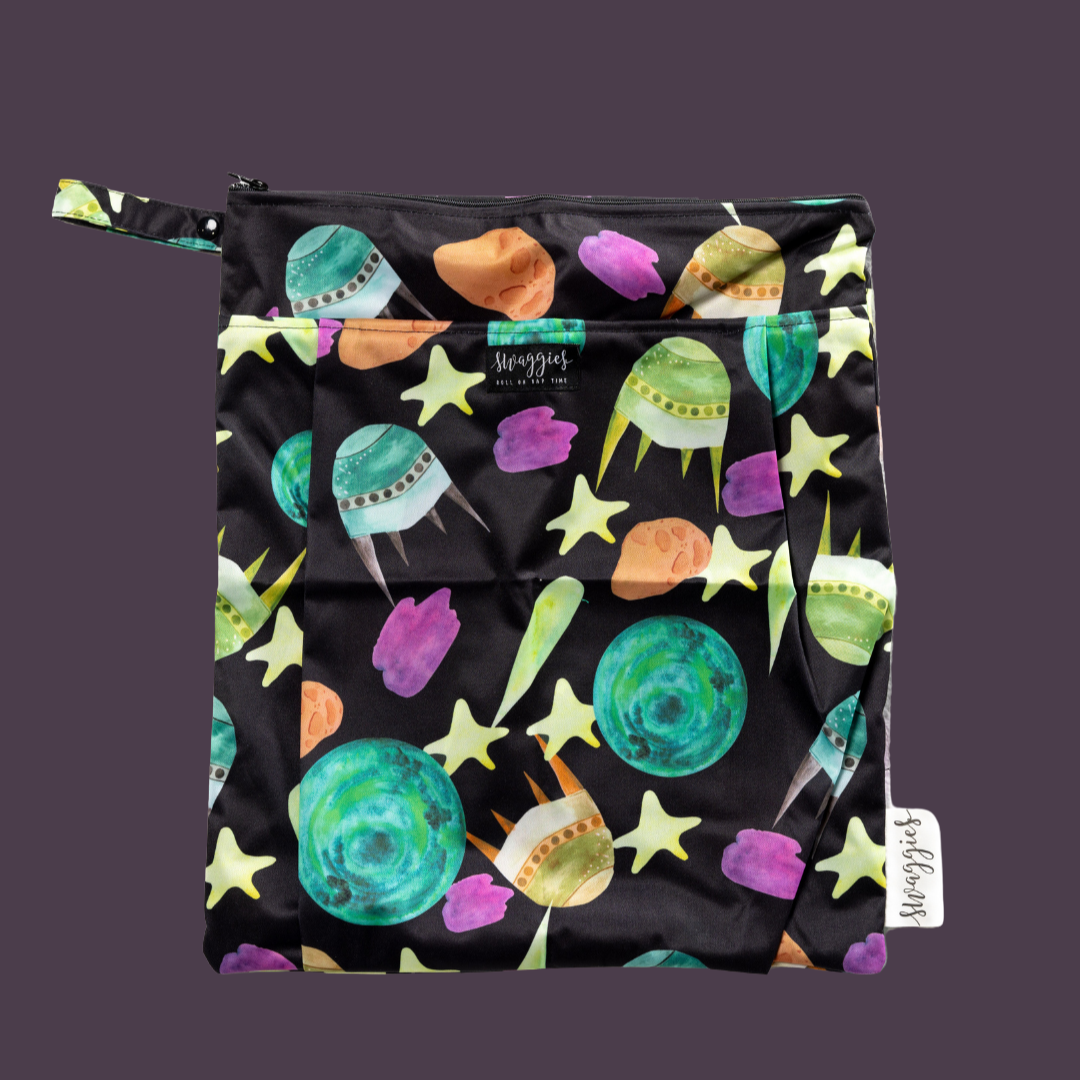 To Infinity & Beyond dual pocket wetbag