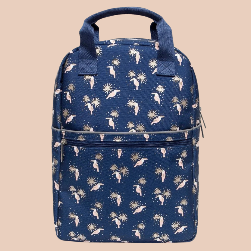 PETIT MONKEY- TOUCANS BACKPACK