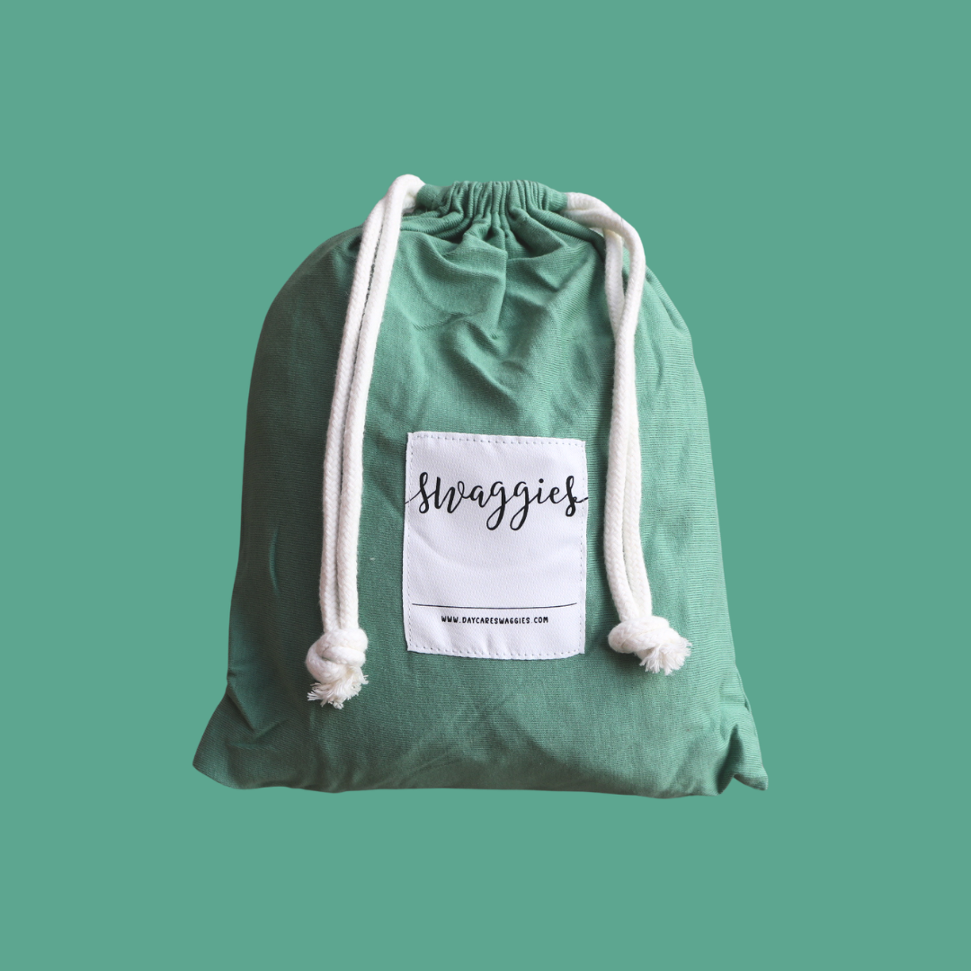 Mystic Wind jersey cotton daycare compact cot sheet