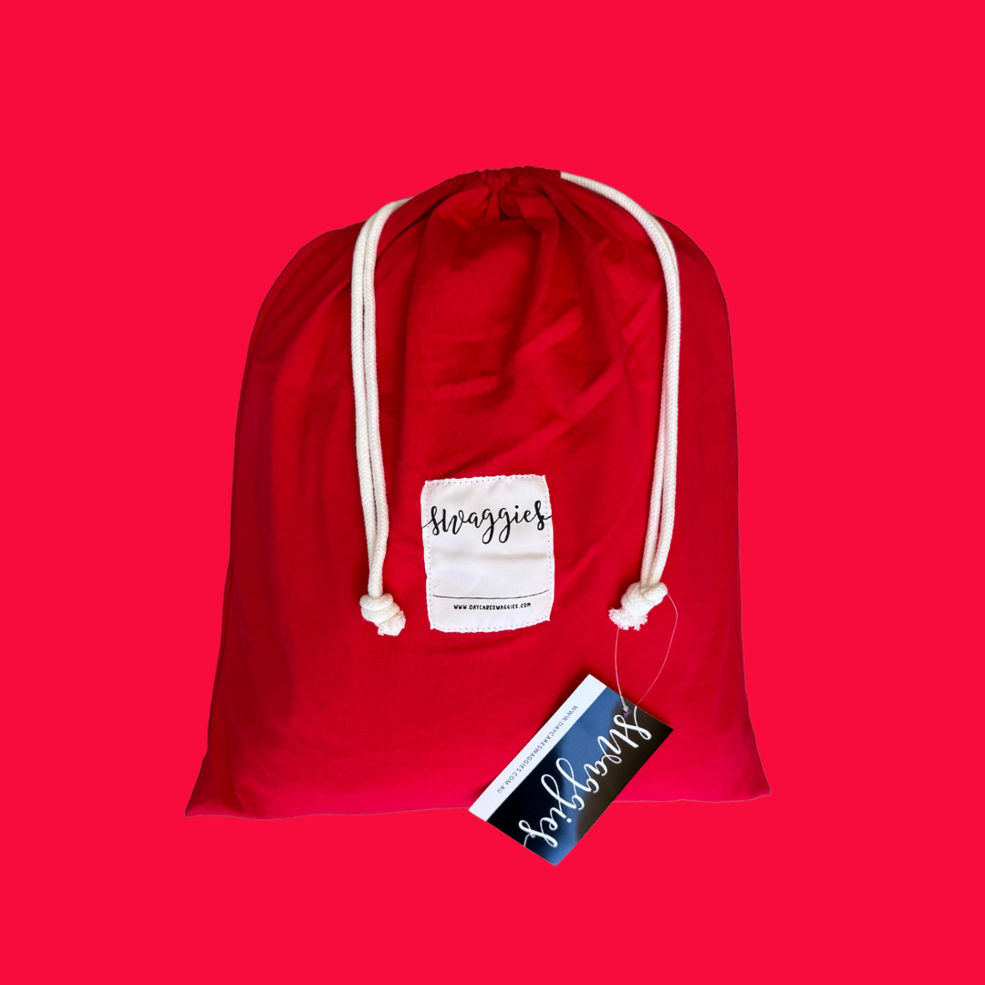 Bright Red jersey cotton daycare sheet set