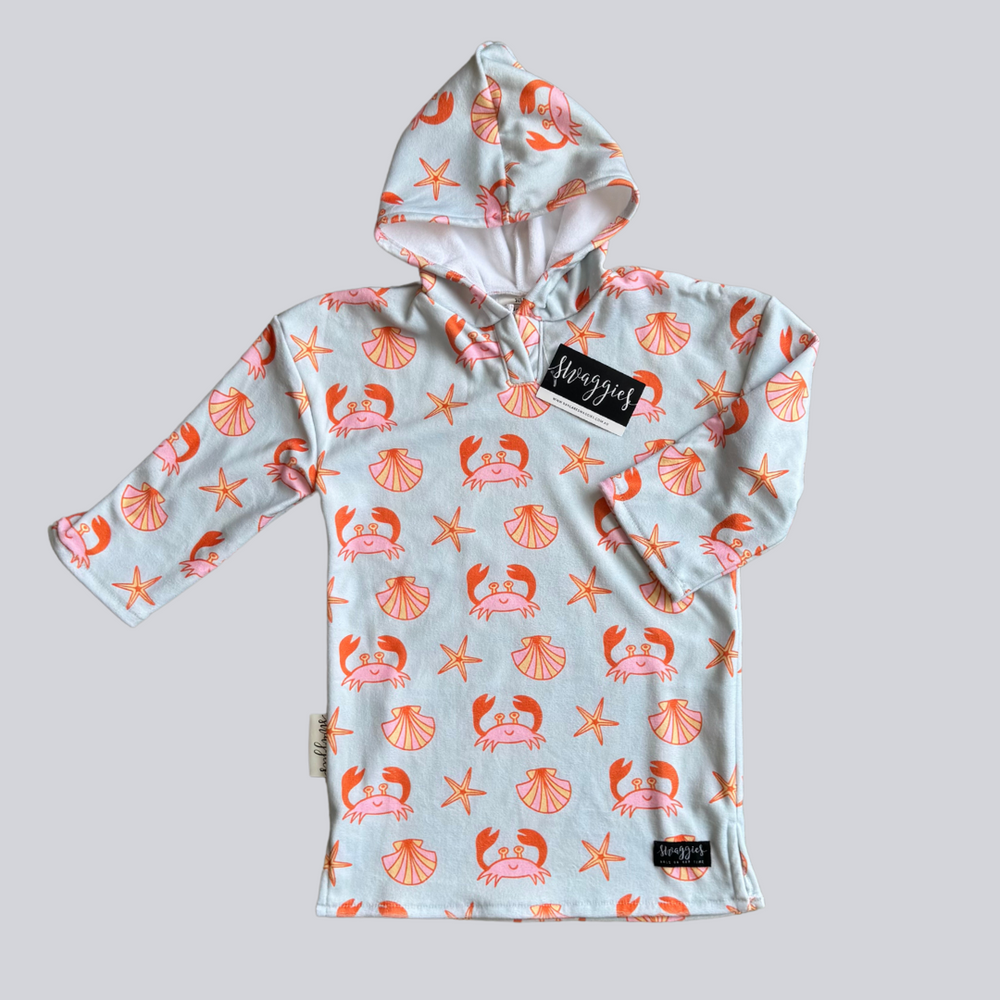 CAPTAIN CRABS HOODED TOWEL