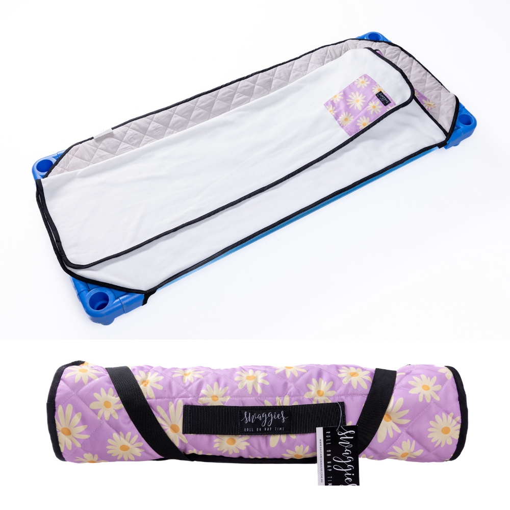 PRE ORDER DUE MID MAY - DAISY CHAINS DAYCARE BEDDING SWAGGIE