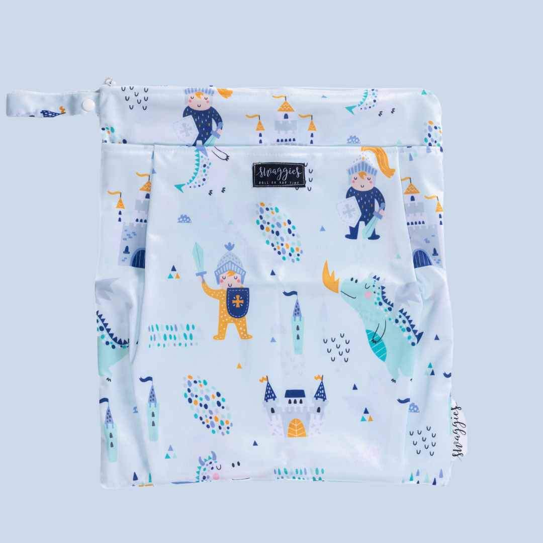 Knights in Shining Armour dual pocket wetbag