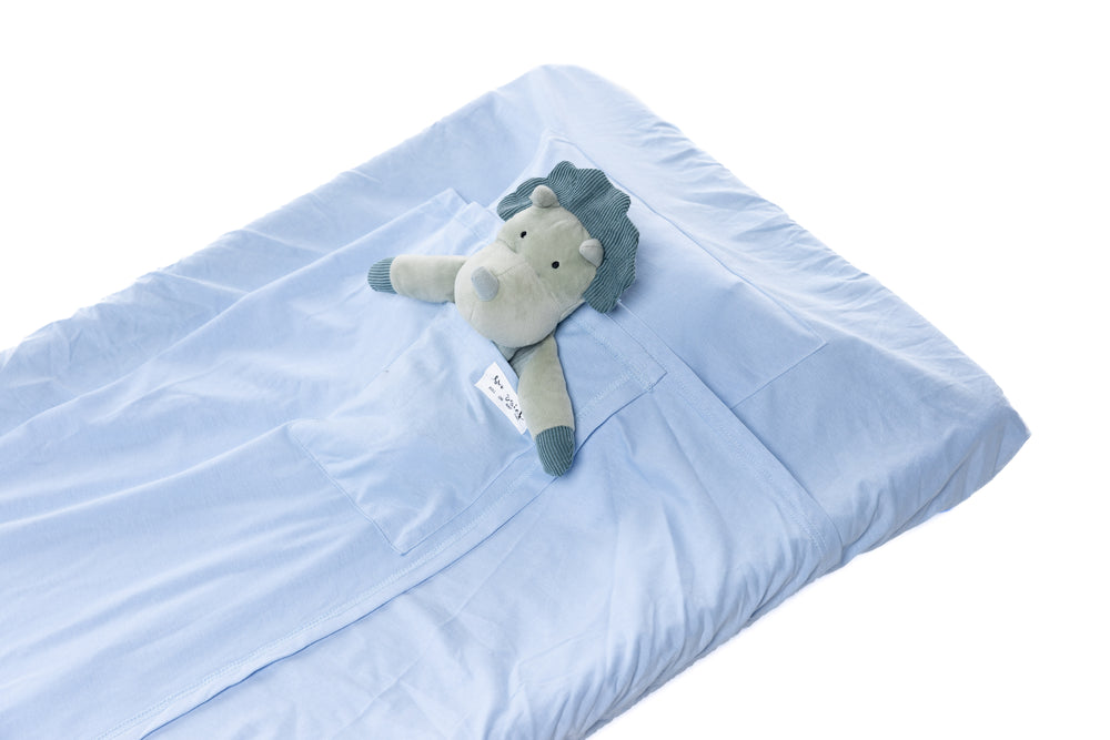 BLUEBERRY CHEESECAKE DAYCARE SHEET SET