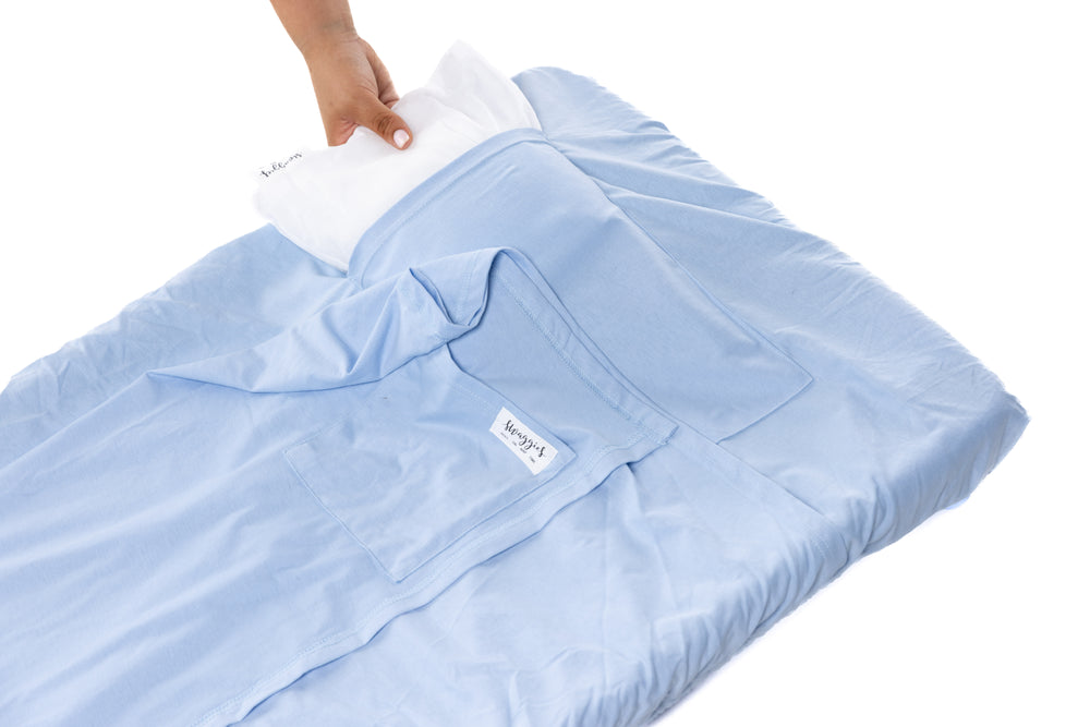 BLUEBERRY CHEESECAKE DAYCARE SHEET SET