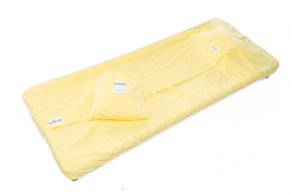 BRIGHT YELLOW DAYCARE SHEET SET