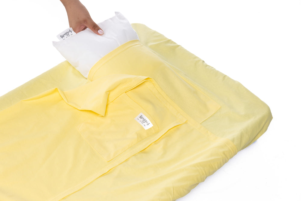 BRIGHT YELLOW DAYCARE SHEET SET
