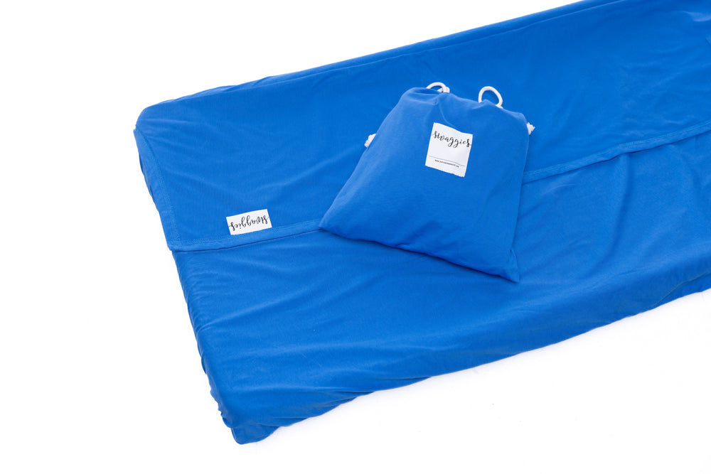 BRIGHT BLUE DAYCARE SHEET SET