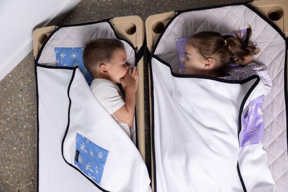 TIDE BREAK DAYCARE BEDDING SWAGGIE