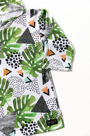 FACTORY SECONDS: KOKO JUNGLE HOODED TOWEL