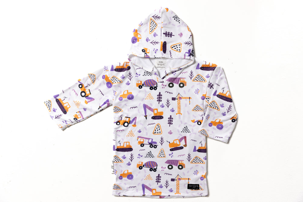 FACTORY SECONDS: CRASH CONSTRUCTION HOODED TOWEL