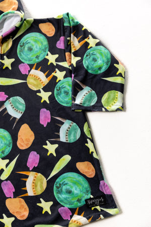 FACTORY SECONDS: TO INFINITY & BEYOND HOODED TOWEL