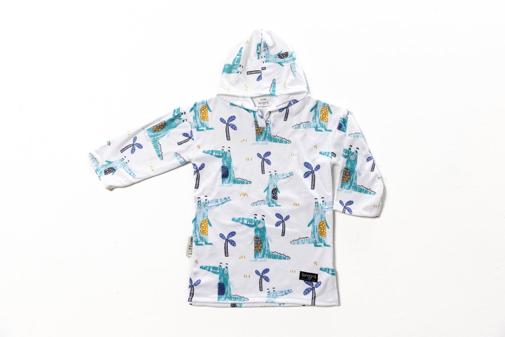 FACTORY SECONDS: CRIKEY CROCS HOODED TOWEL