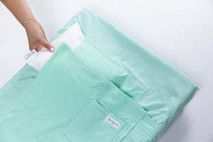 PRE ORDER LATE MAY - PEPPERMINT SLICE DAYCARE SHEET SET