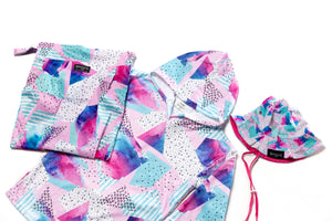 FACTORY SECONDS: CANDY SKIES HOODED TOWEL