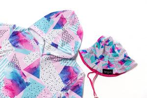 FACTORY SECONDS: CANDY SKIES HOODED TOWEL