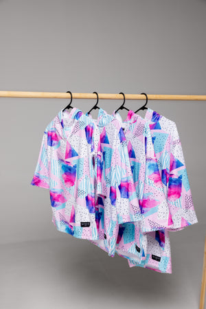 FACTORY SECONDS: CANDY SKIES HOODED TOWEL