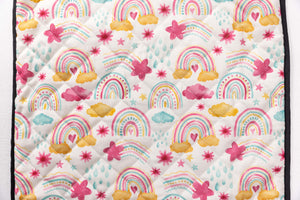 PRE ORDER DUE MID MAY: RAINBOW SPARKLES DAYCARE BEDDING SWAGGIE