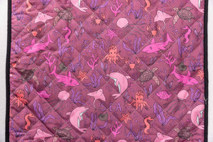 
            
                Load image into Gallery viewer, FACTORY SECONDS: CORA CORAL DAYCARE BEDDING SWAGGIE
            
        