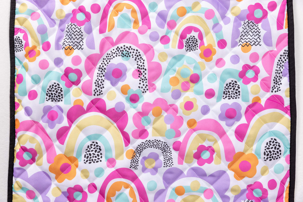 PRE ORDER MID MAY- RAINBOW LOVE DAYCARE BEDDING SWAGGIE