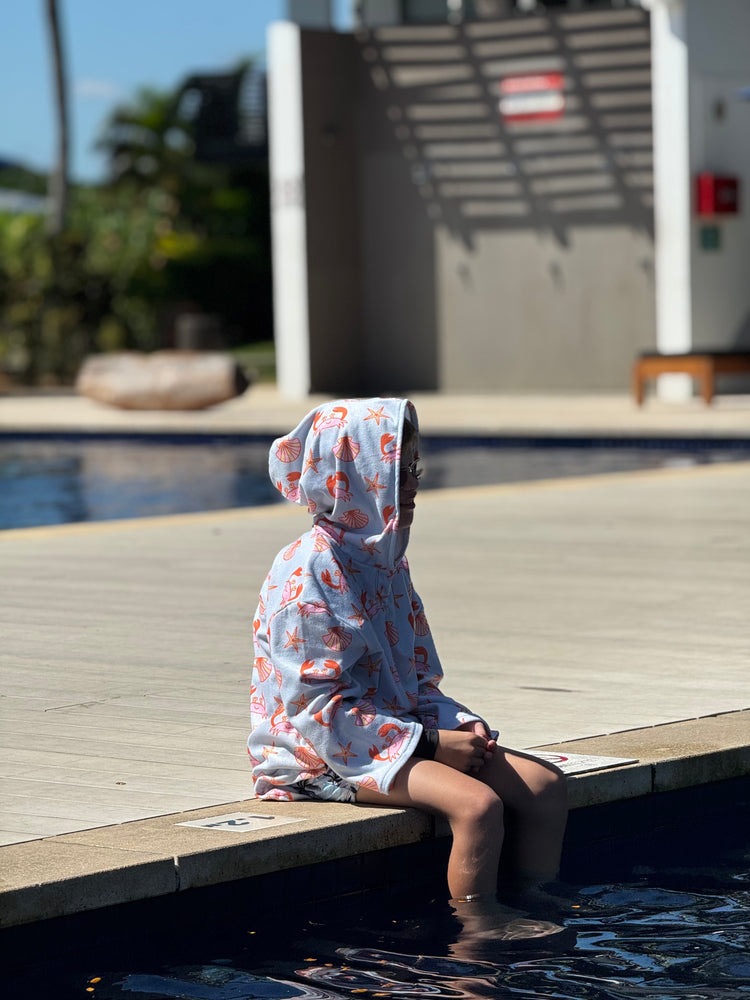 CAPTAIN CRABS HOODED TOWEL