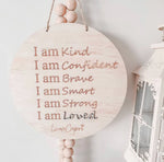 Luna's Mantra Affirmation Plaque