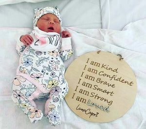 Luna's Mantra Affirmation Plaque
