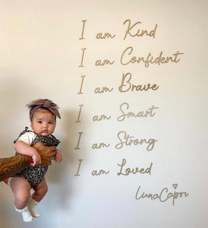 Luna's Mantra Wall Affirmation