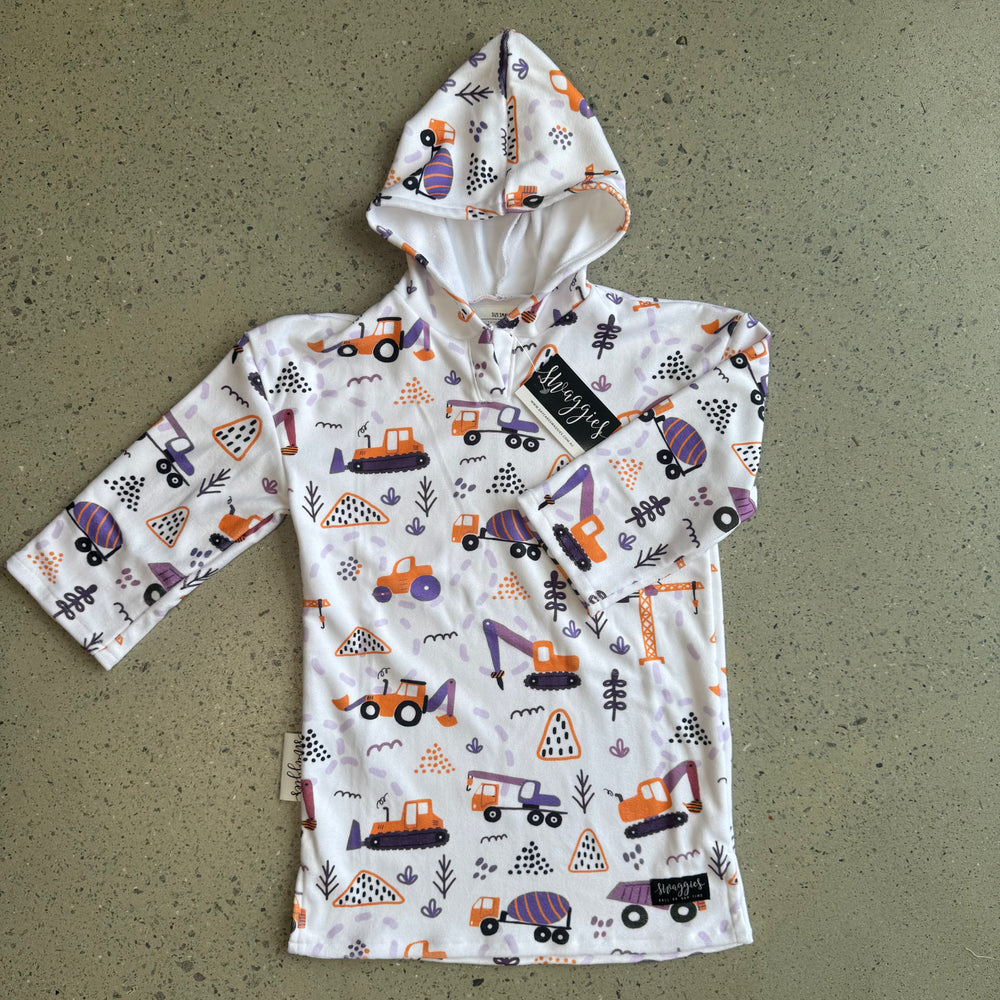 FACTORY SECONDS: CRASH CONSTRUCTION HOODED TOWEL