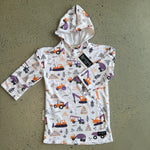 FACTORY SECONDS: CRASH CONSTRUCTION HOODED TOWEL