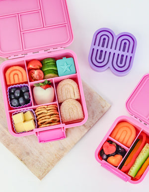 LUNCH PUNCH SANDWICH CUTTERS - RAINBOWS