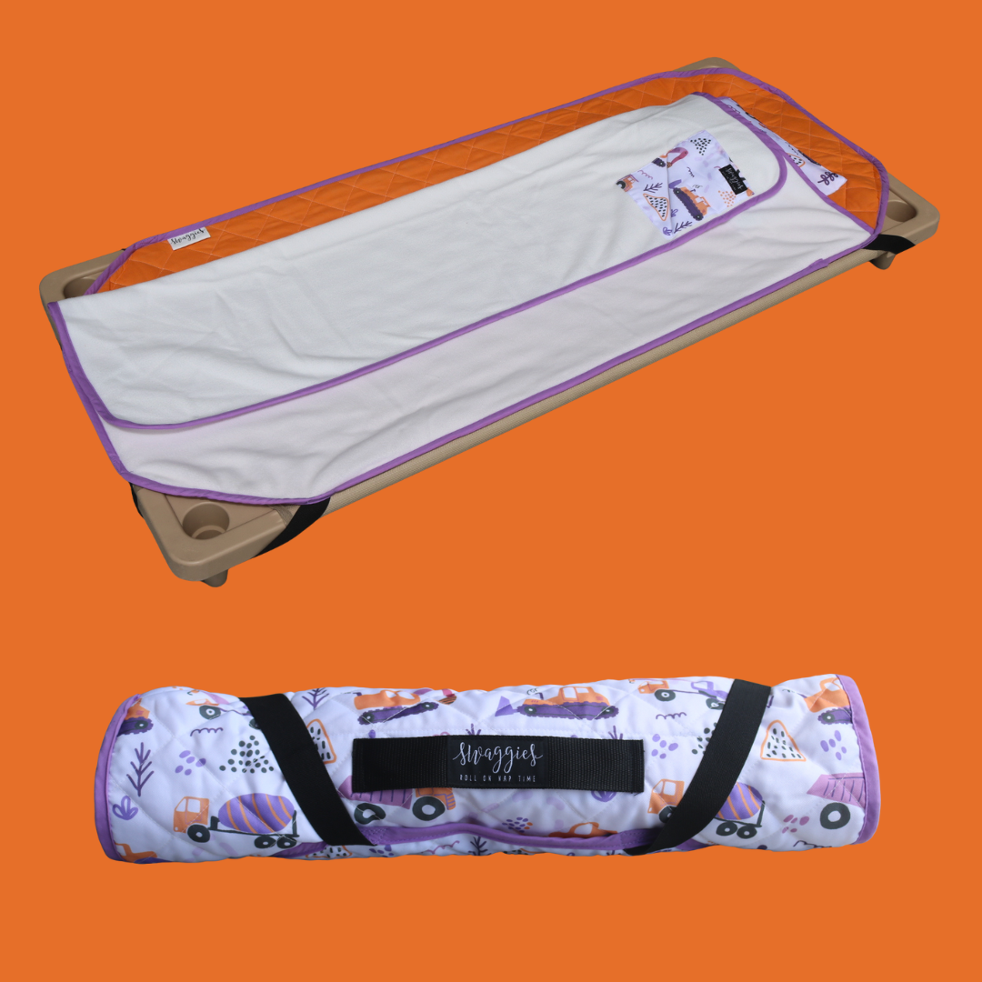 Crash Construction og all in one daycare bedding swaggie
