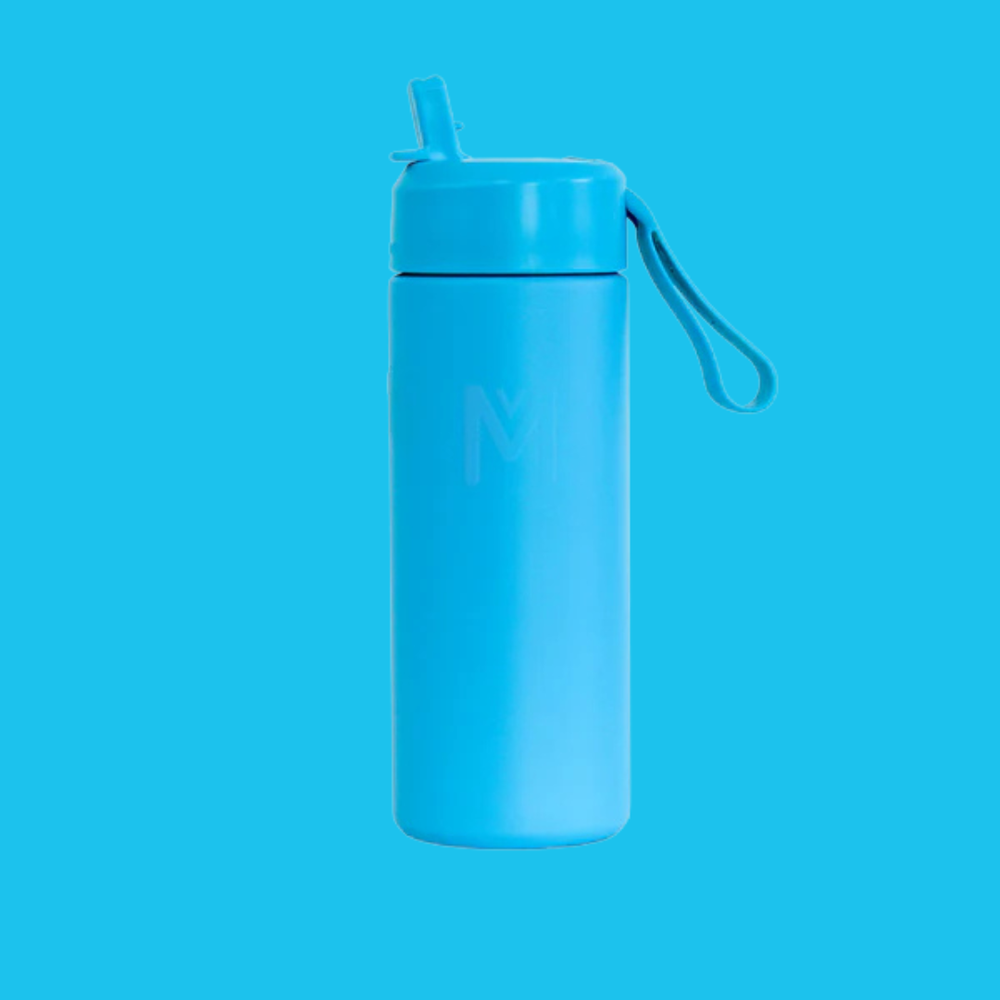MONTIICO 475ML DRINK BOTTLE SIPPER LID-  COASTAL