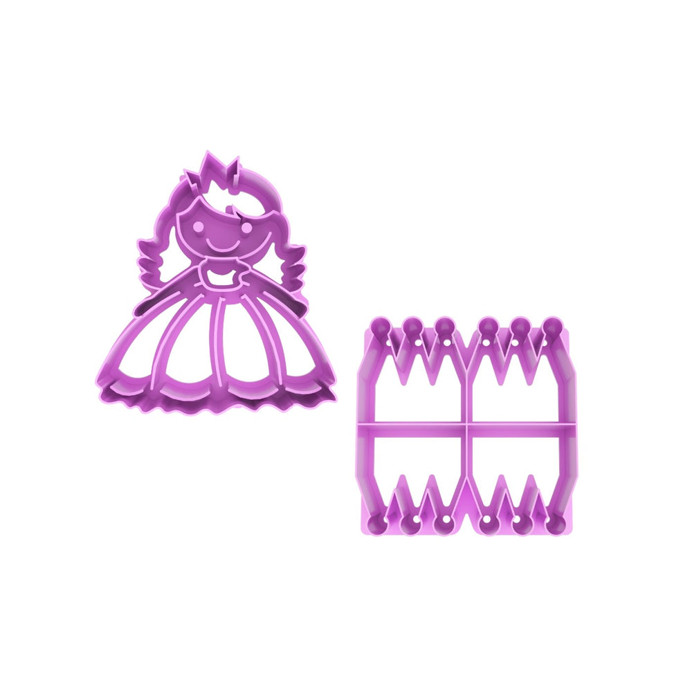 
            
                Load image into Gallery viewer, LUNCH PUNCH SANDWICH CUTTERS - PRINCESS
            
        