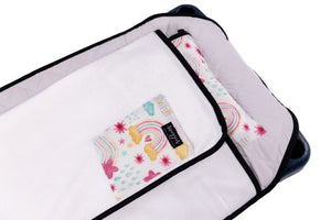 PRE ORDER DUE MID MAY: RAINBOW SPARKLES DAYCARE BEDDING SWAGGIE