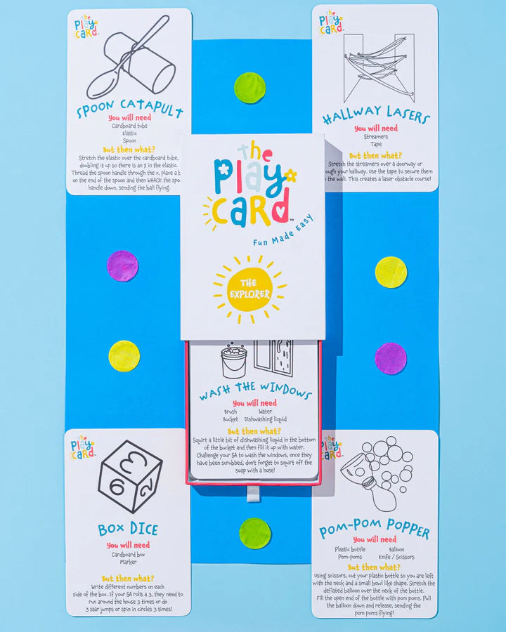 The Explorer Play Cards – Daycare Swaggies