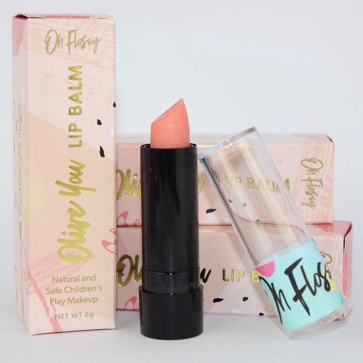 Olive You Peach - Oh Flossy Children’s Play Makeup Lip Balm
