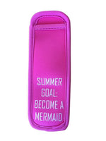 Pink Zooper Dooper Ice Block Holder