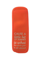 Orange Zooper Dooper Ice Block Holder